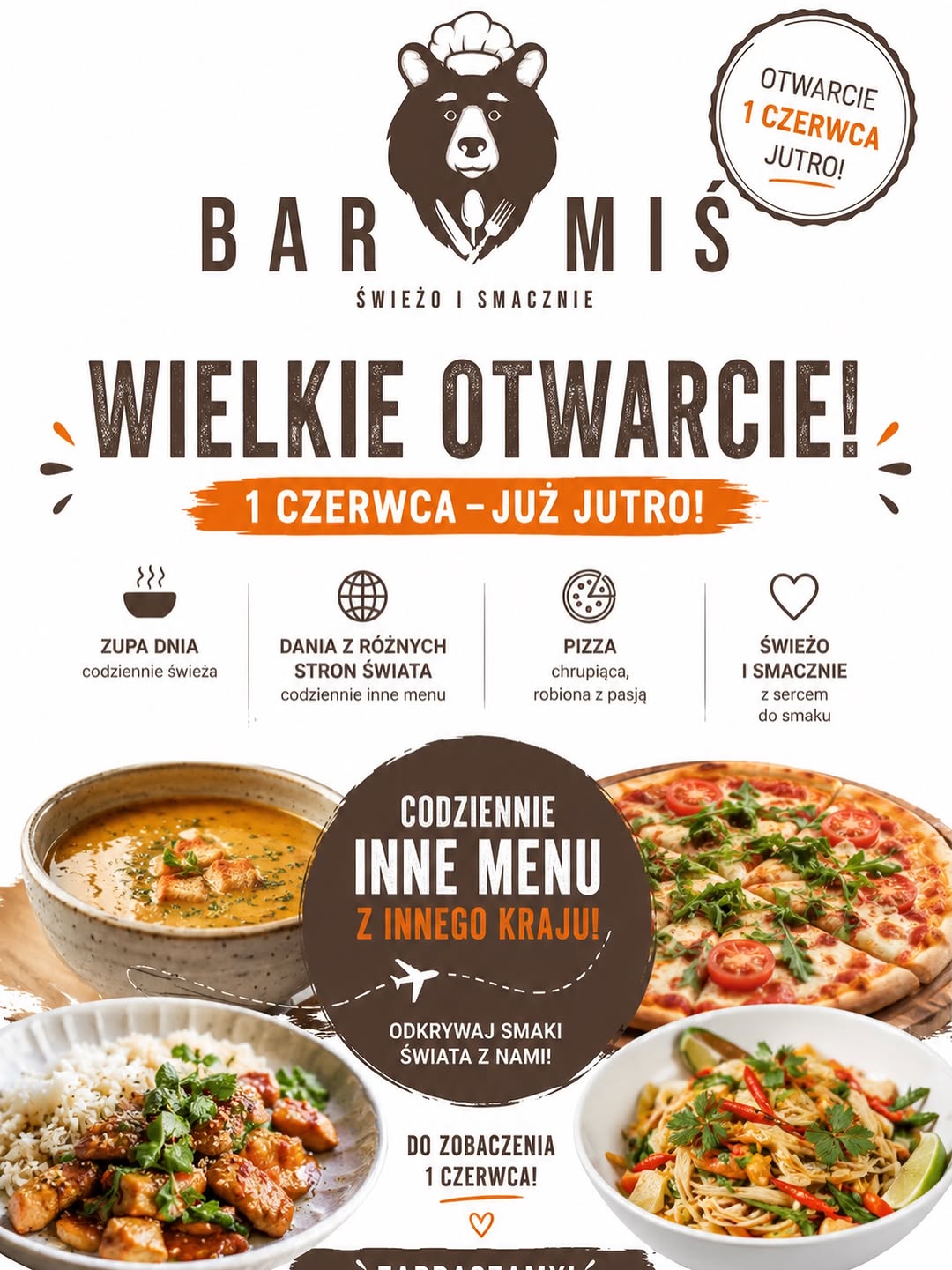 Foto: zespół kuchni Bar Miś w akcji (4:5)